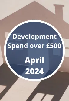Development Spend - April 2024